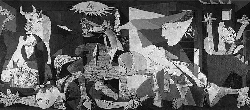 Kübizmde acının anlatımı: Guernica