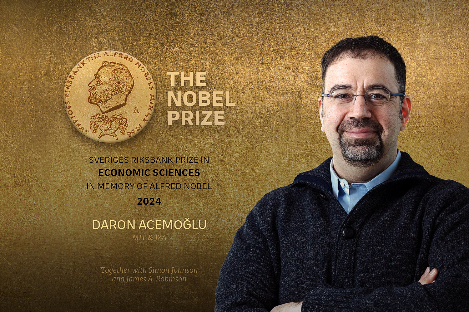 Türk Asıllı Ekonomist Daron Acemoğlu Nobel Ekonomi Ödülü'nü Kazandı!