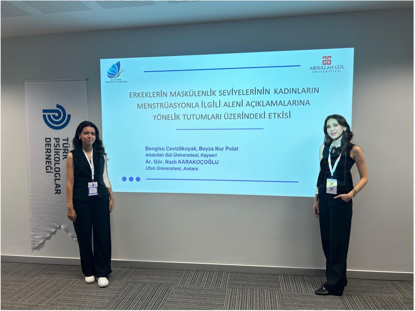 AGÜ Psikoloji Öğrencileri, 22. Ulusal Psikoloji Kongresi’nde Bildiri Sundu