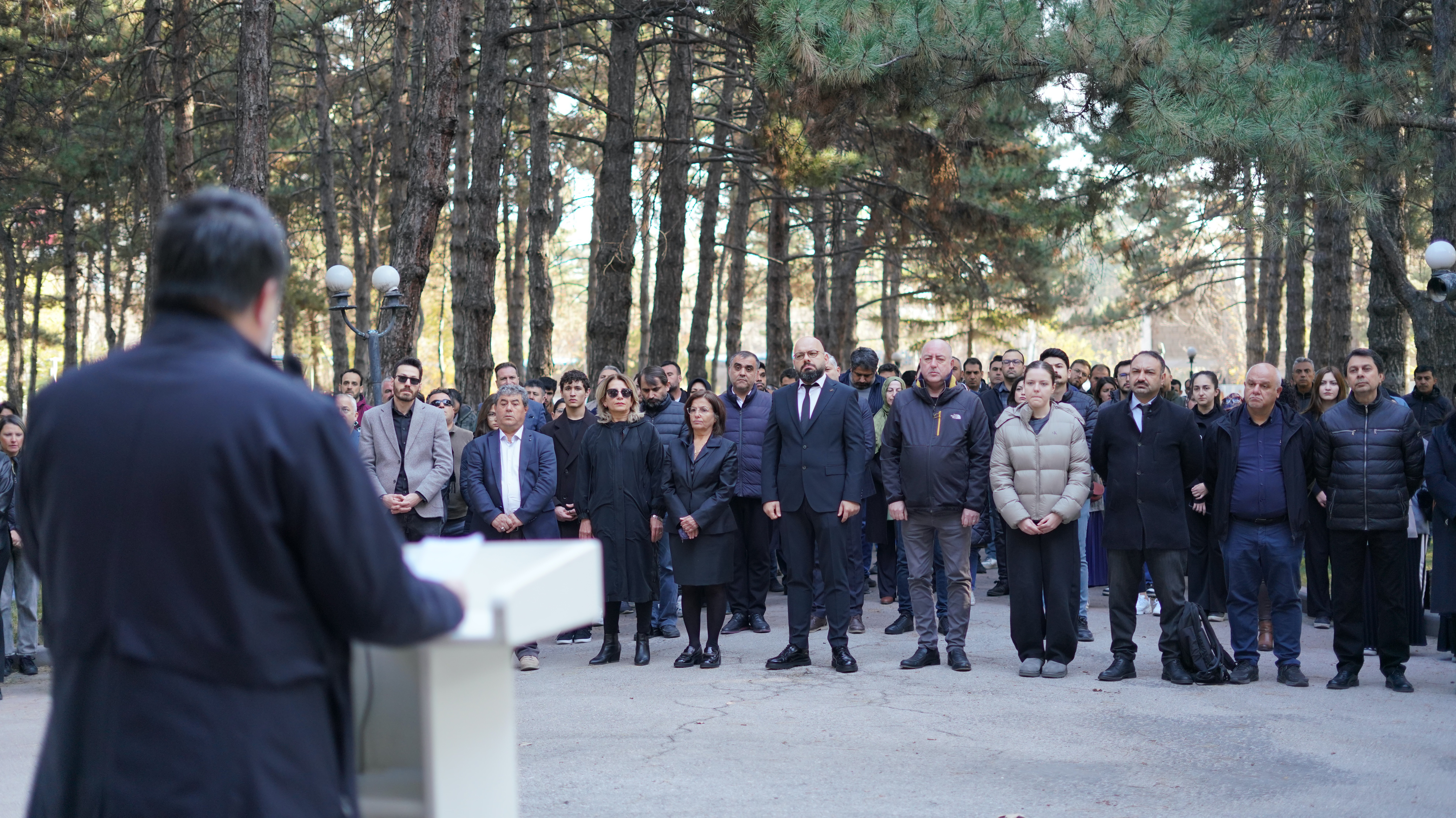 Ulu Önder Atatürk AGÜ’de de Törenle Anıldı