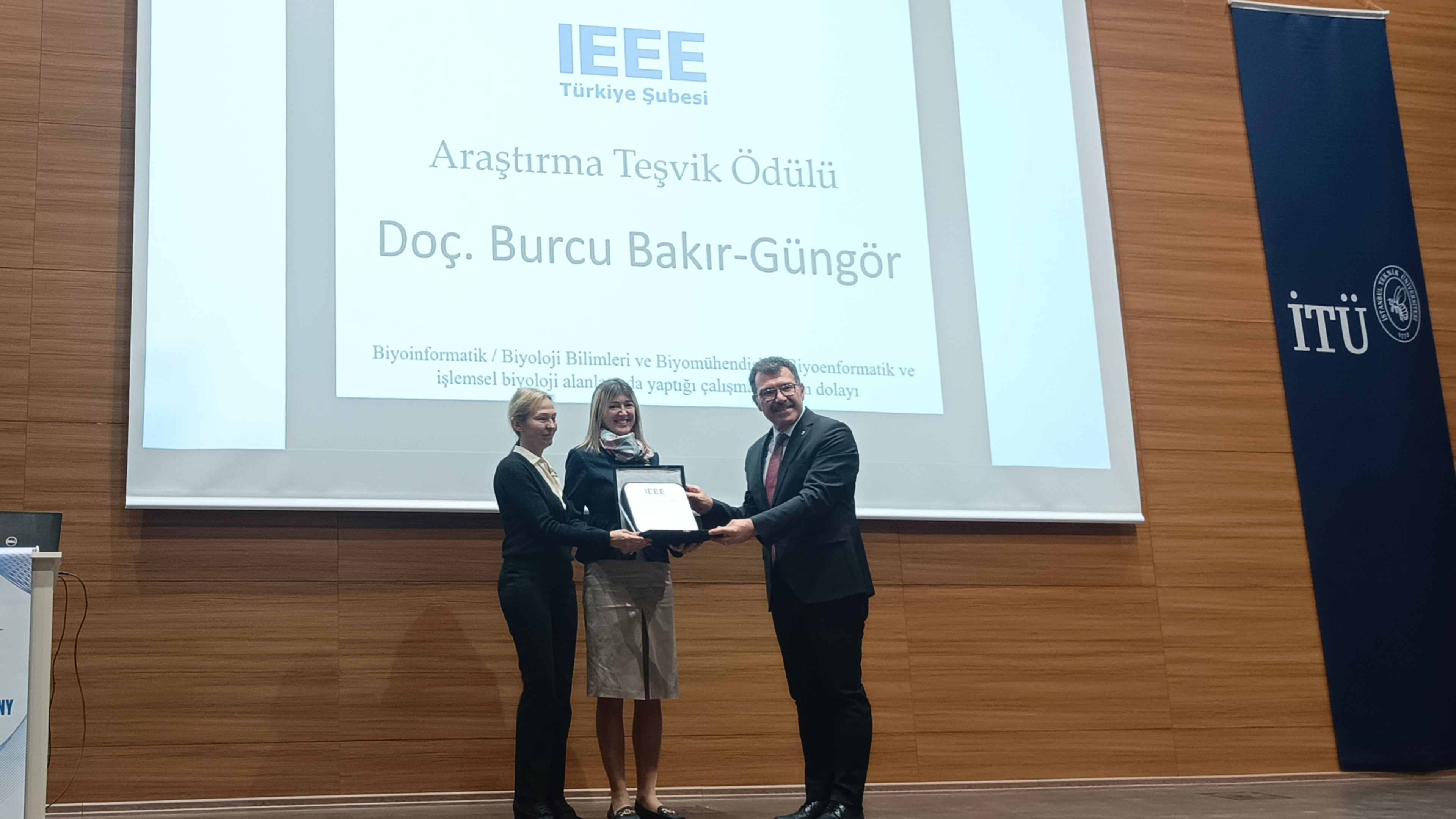 Doç. Güngör’e IEEE Türkiye’den Ödül